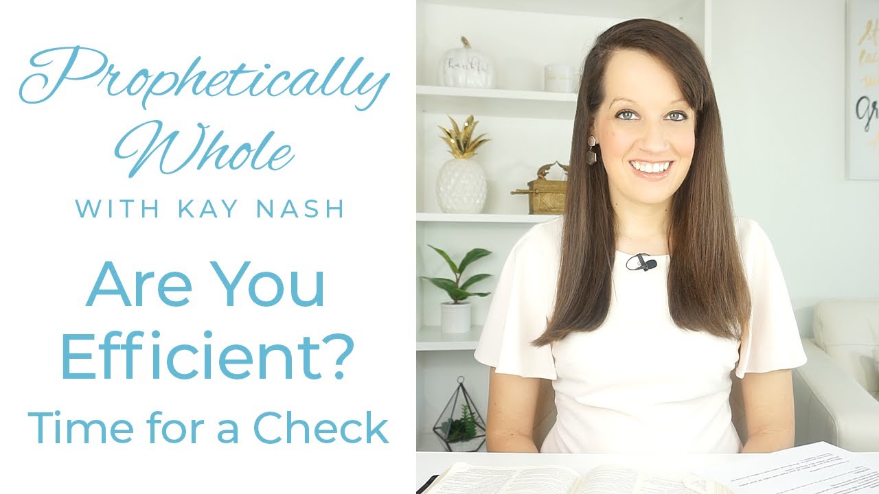 Prophetically Whole: Efficiency Check