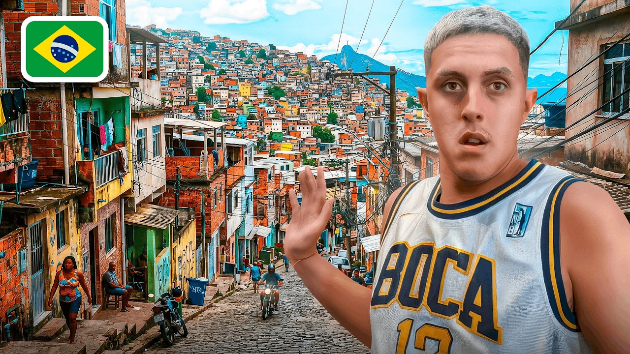 La Rocinha - La FAVELA mas GRANDE y PELIGROSA de Brasil - Rio de Janeiro