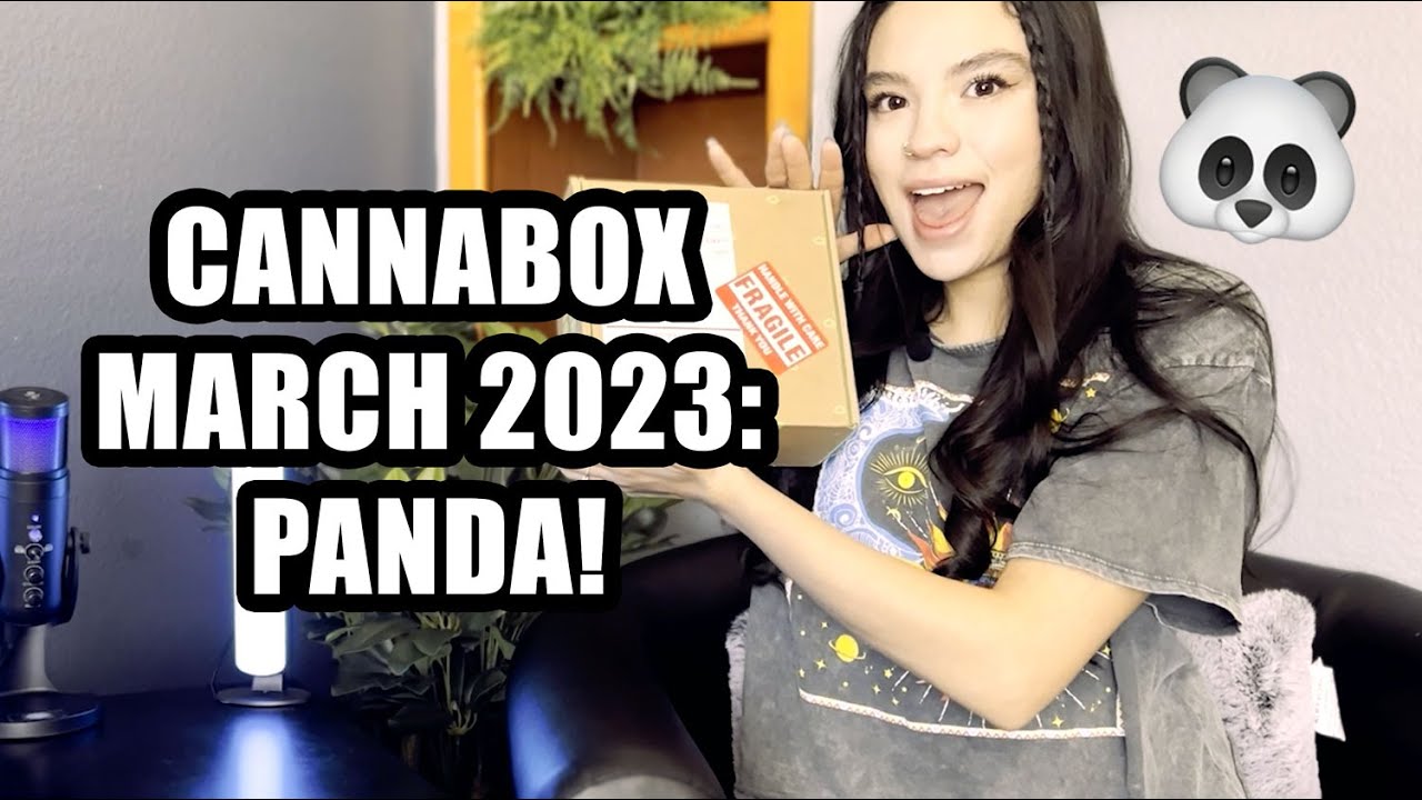 Unboxing Cannabox March 2023: Panda!
