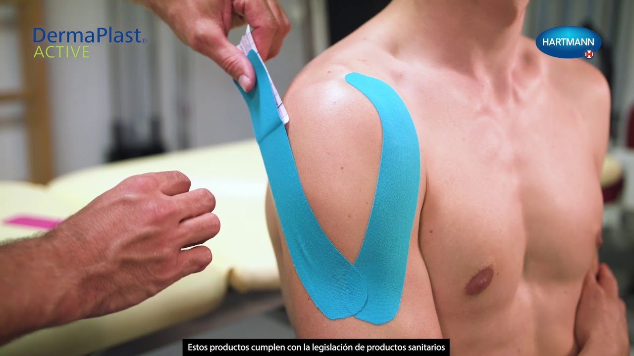 Kinesiotape para el dolor de hombro | Dermaplast Active
