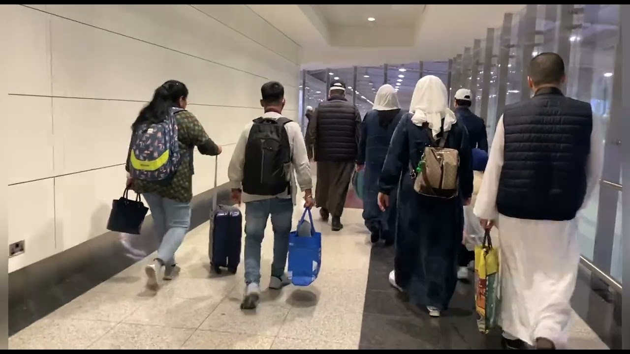 الاقلاع الى مطار دبي الدولي والوصول الى المترو بالتفصيل  ولا احلى من كدا