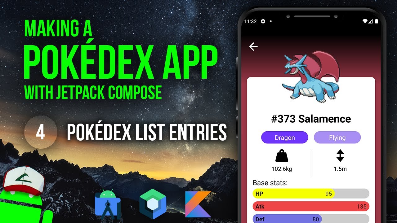 Pokédex List Entries & PokémonListViewModel - Pokédex App With Jetpack Compose - Part 4