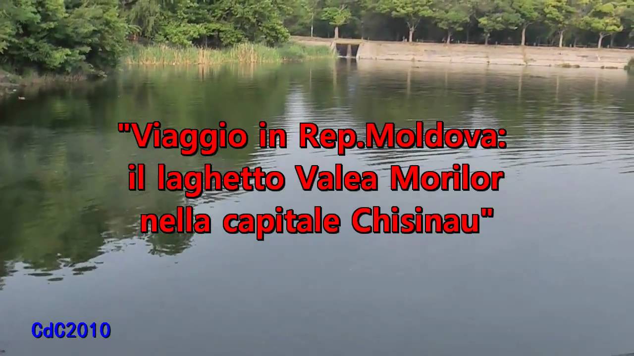 Laghetto Valea Morilor in Chisinau  -estate 2010 in Rep. Moldava- МОЛДОВА