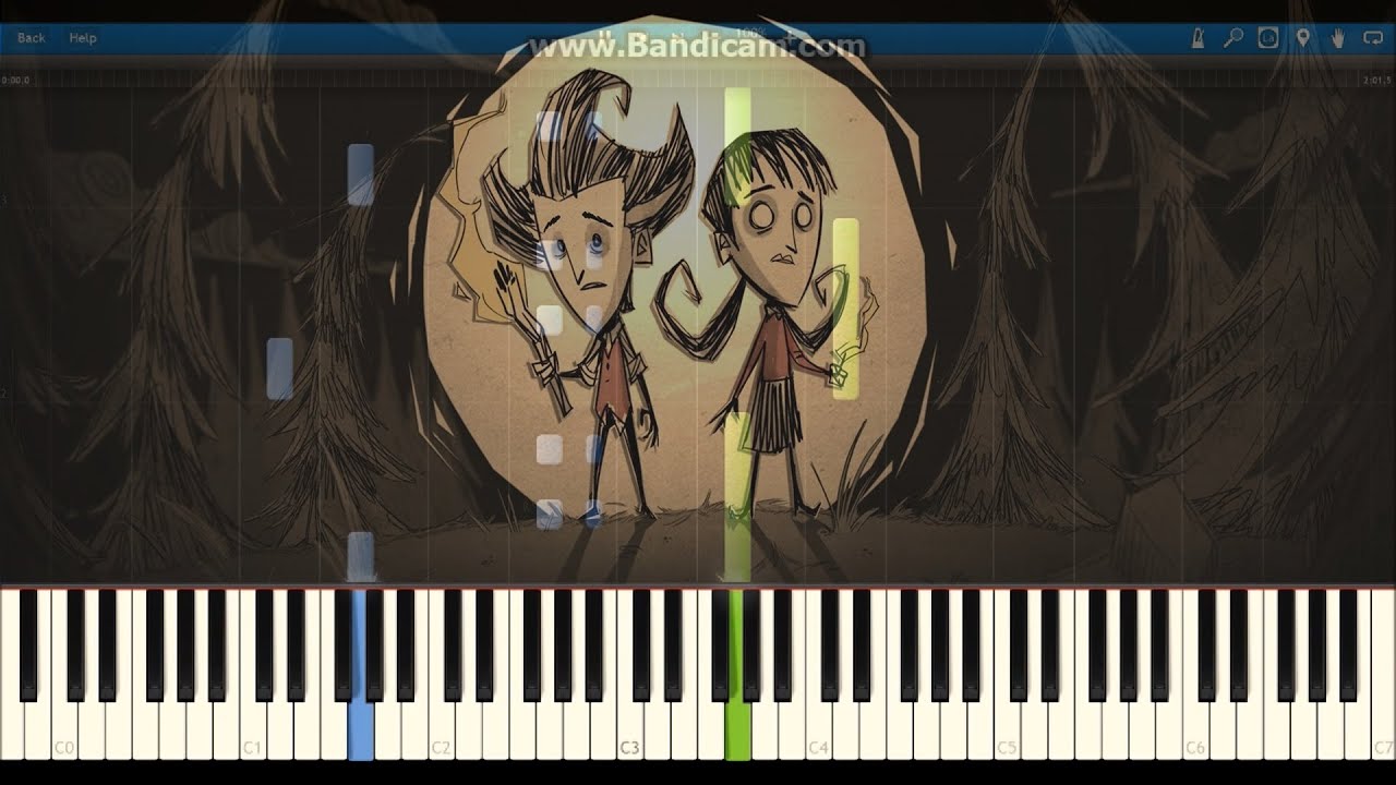 Don't Starve Together Main theme [Piano Synthesia]