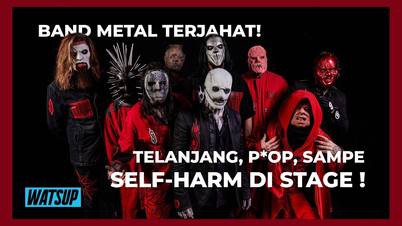 5 BAND METAL PALING BRUTAL! Dari Telanjang Sampai  P*OP di Panggung! | #Watsup