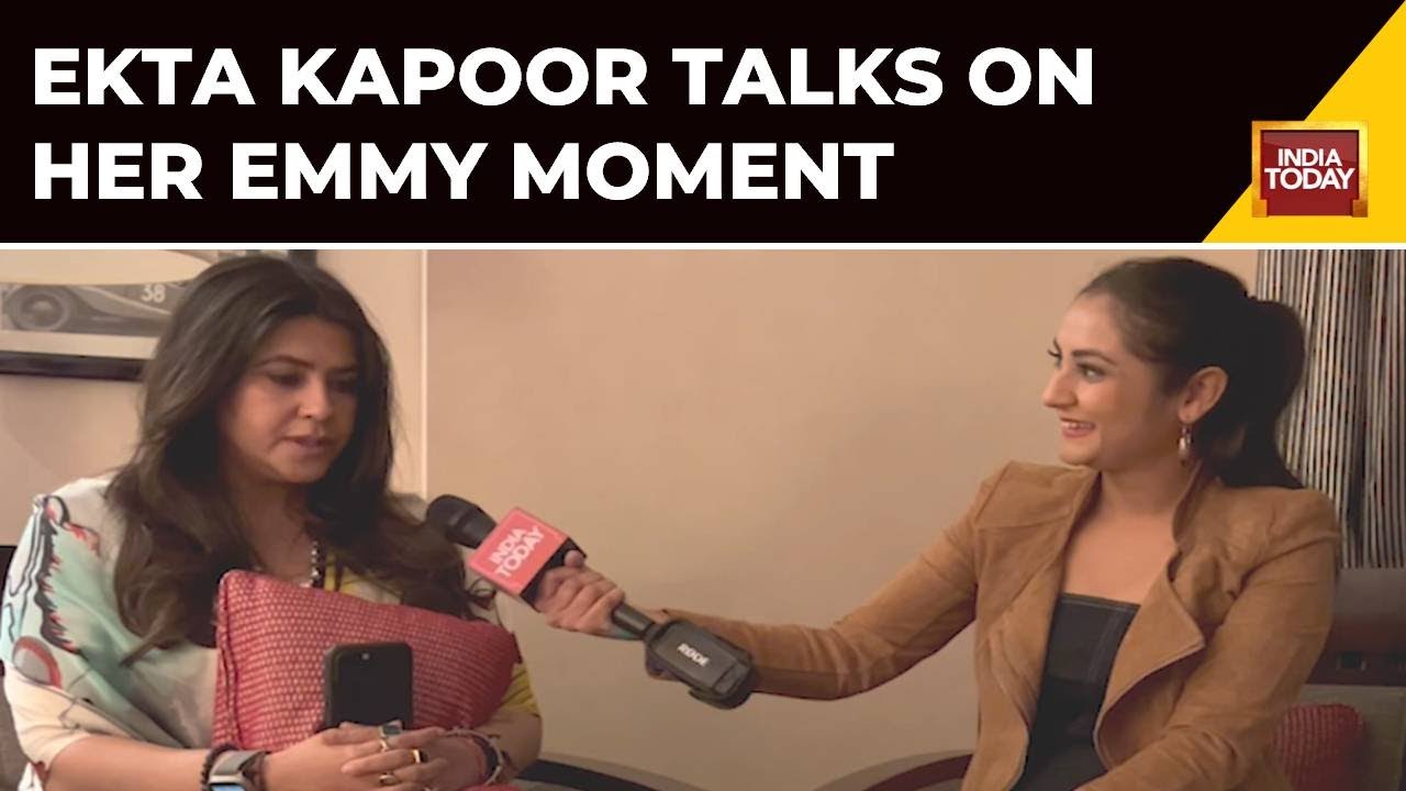 Ekta Kapoor, India Television Producer, Talks About The Upcoming Emmy Awards | India's Emmy Moment