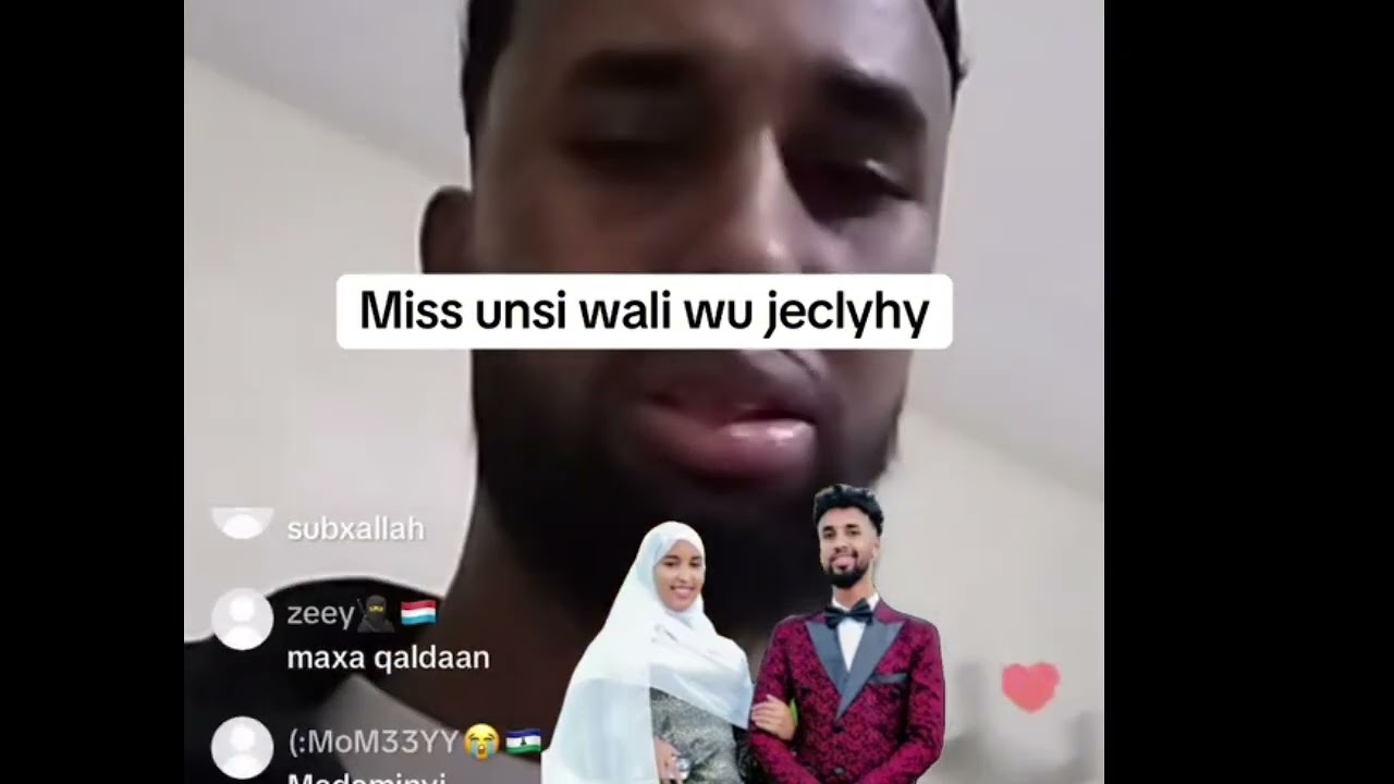 ABTI FITAAX OO MISS UUNSI JACAYL WAALI UQAADAY
