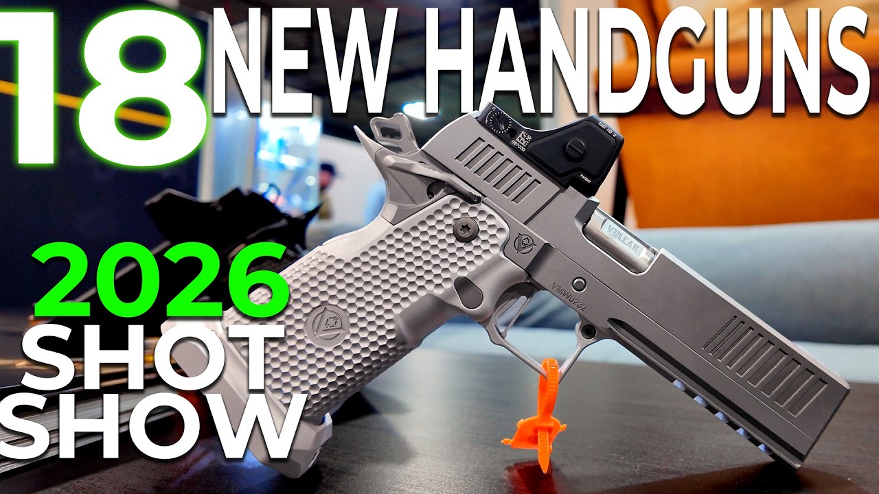 18 New Handguns at SHOT Show 2026