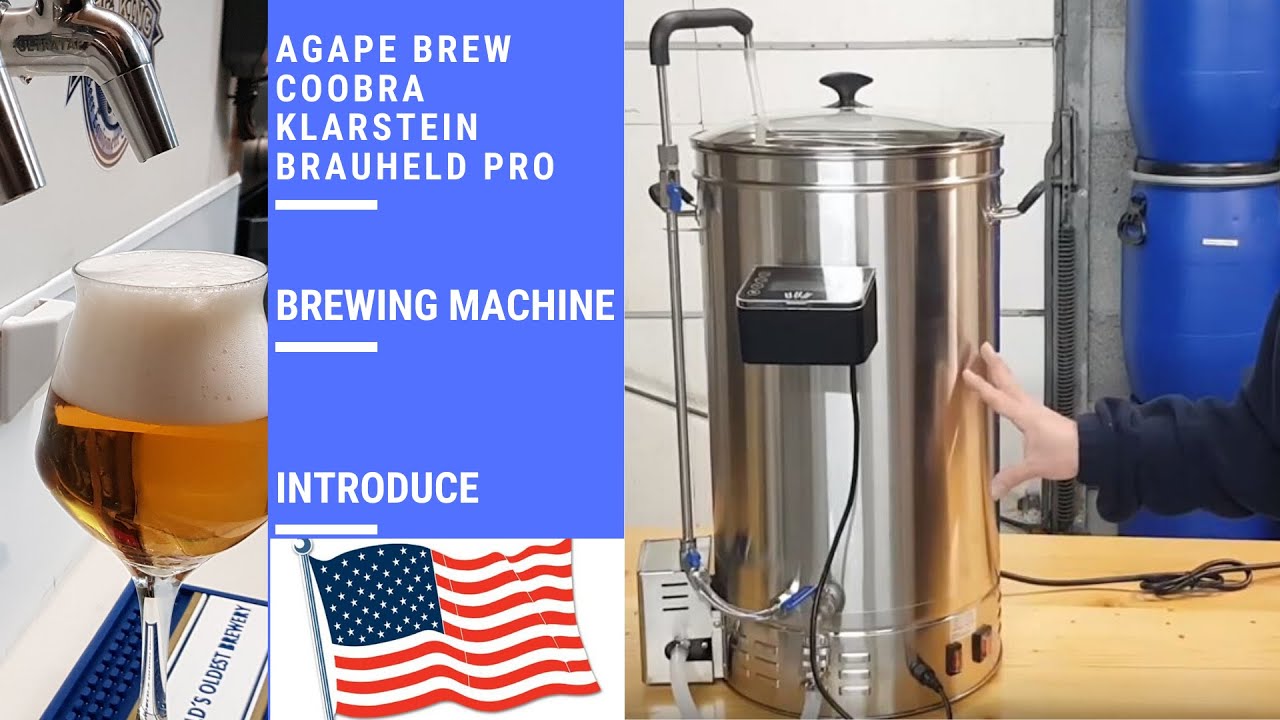 Agape Brew // Coobra // Klarstein Brauheld Pro // Introduce the Machine
