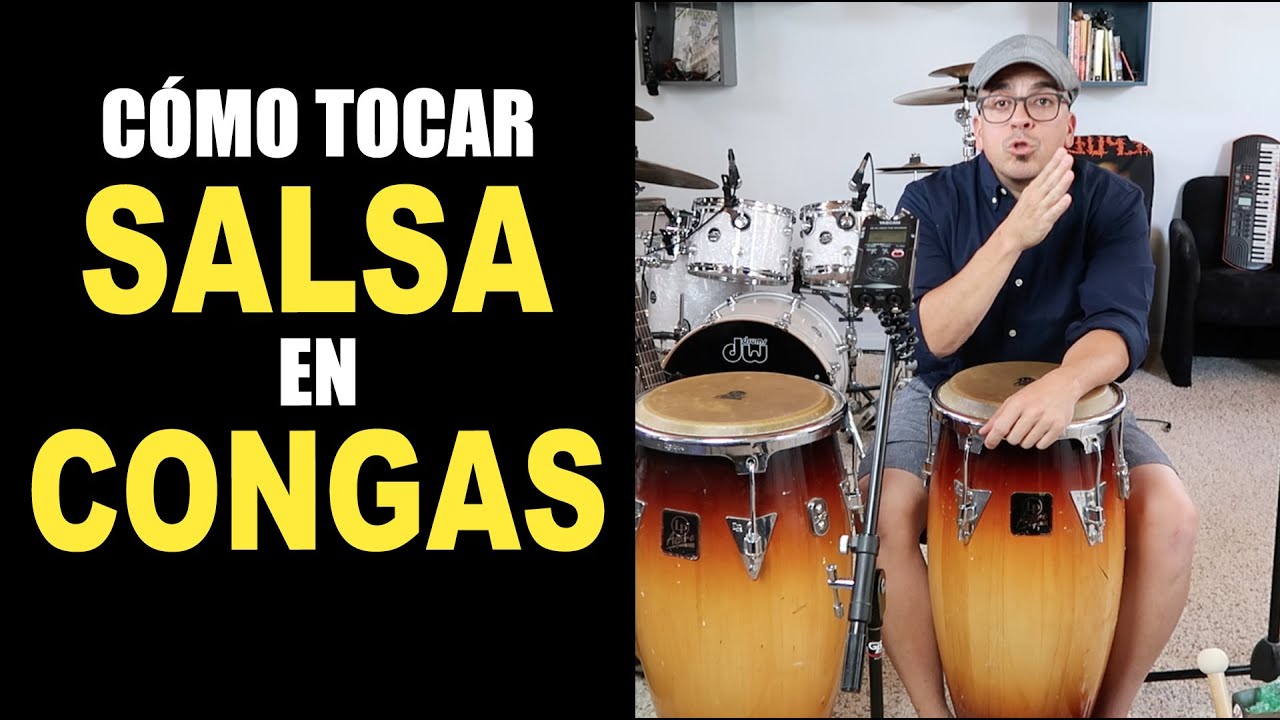 Cómo tocar SALSA en CONGAS - Principiantes