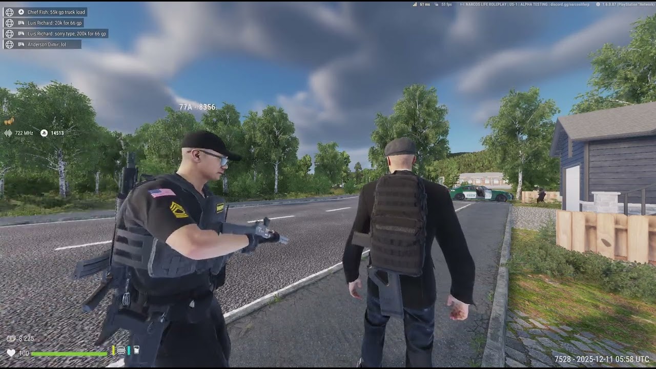 1 m4 wasn't nothing for RED TIES INC Narcos RP