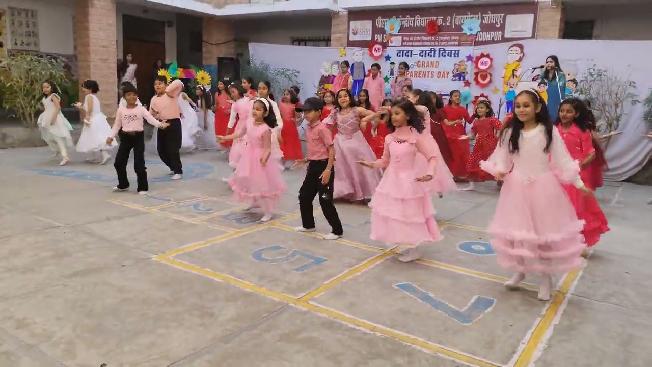 Grandparents day dance by kv students 