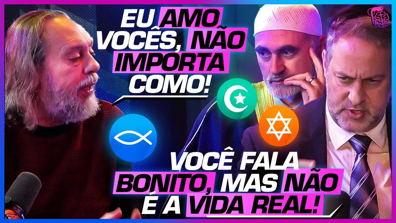 PASTOR, SHEIKE e RABINO DISCUTEM o que é o AMOR!