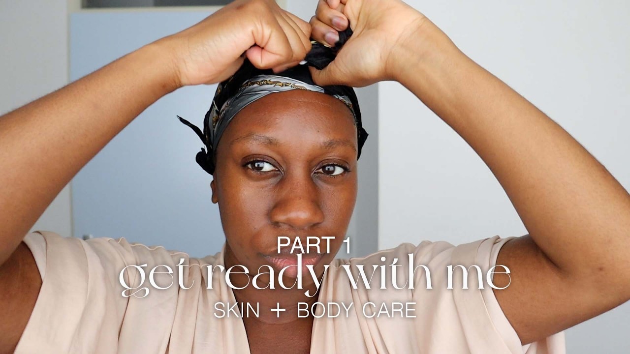 My simple morning skincare + body care routine