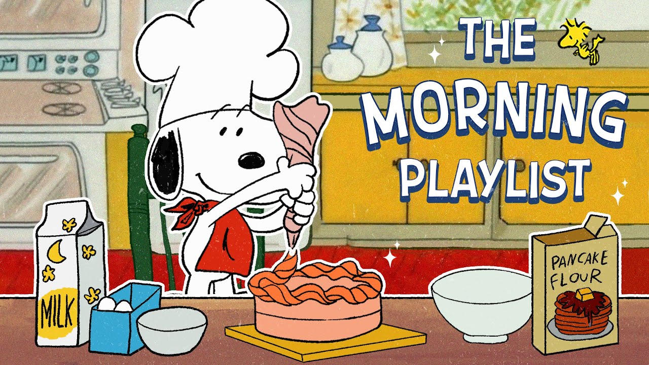 Jazz Morning Vibes with Snoopy 🐶🍰🎷 | Relaxing Breakfast Tunes to Start Your Day