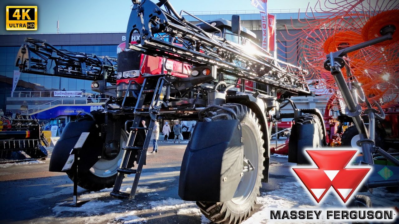 Самоходный опрыскиватель Massey Ferguson 9330 - премьера в России 2020