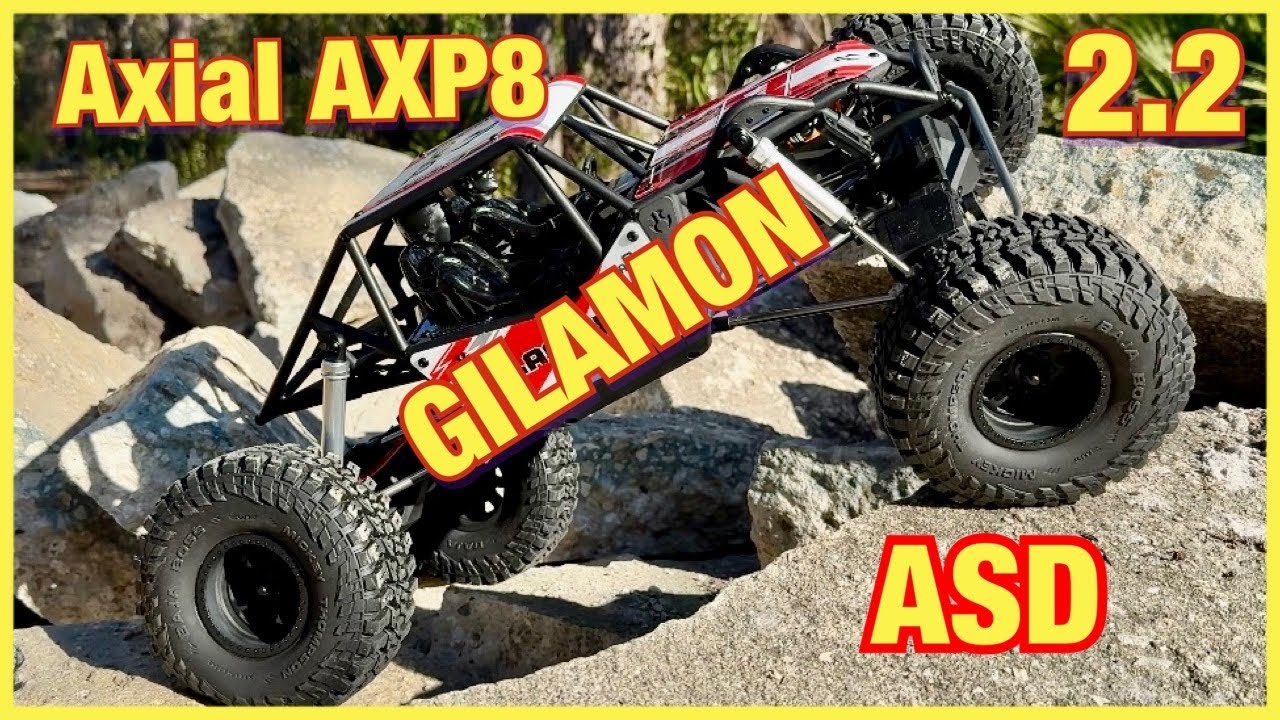 Axial Adventure Gilamon 2.2 Первый тест-драйв!
