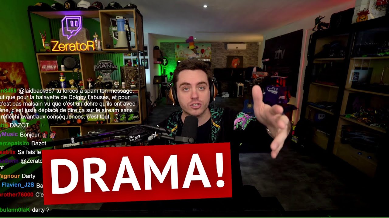 ZERATOR S'EXPRIME SUR LES DRAMA DU ZEVENT AVEC LOCKLEAR, INOXTAG et ULTIA
