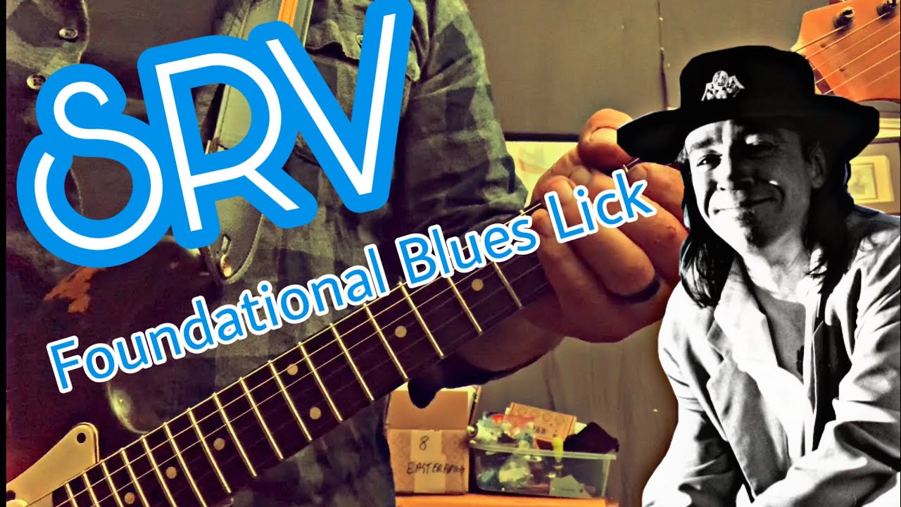 STEVIE RAY VAUGHAN INTRO BLUES LICK!