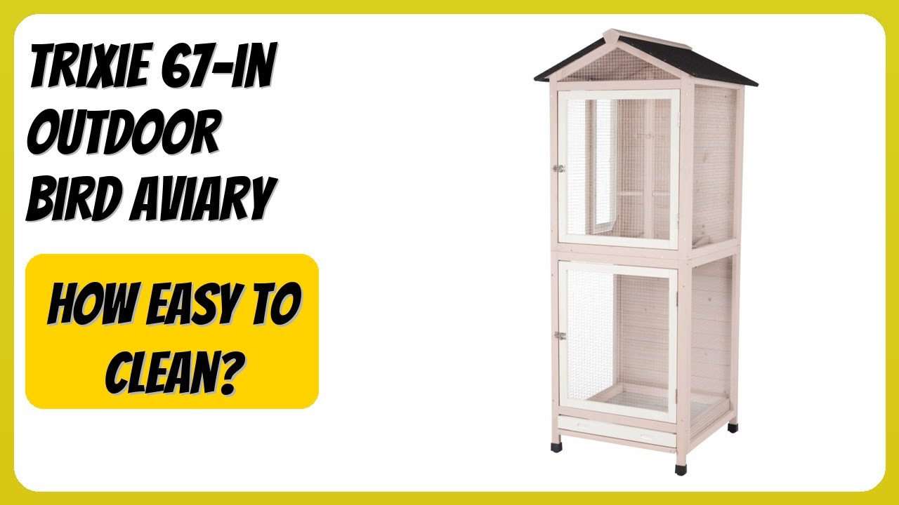 REVIEW (2026): Trixie 67-in Outdoor Bird Aviary. Features