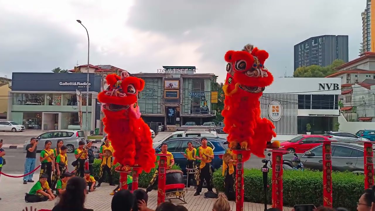 Acrobatic Lion Dance delivers an energetic, agile performance bringing the lion to life