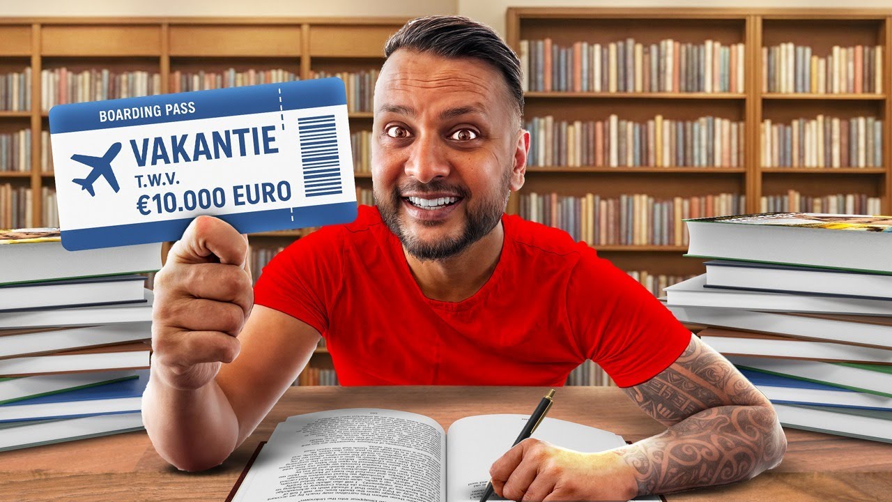 IK HEB EEN EIGEN BOEK & GEEF €10.000 + VAKANTIE WEG! 🎁