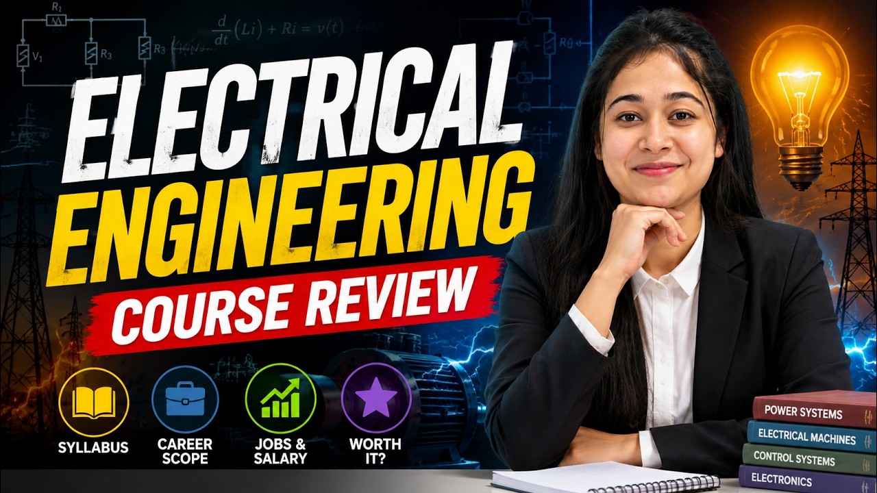Electrical Engineering Course Review ⚡ Salary, Scope, Jobs & Future in 2026
