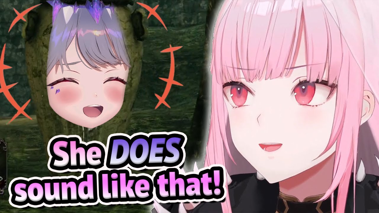 Calli hears Biboo's Laugh come from a Dark Souls enemy