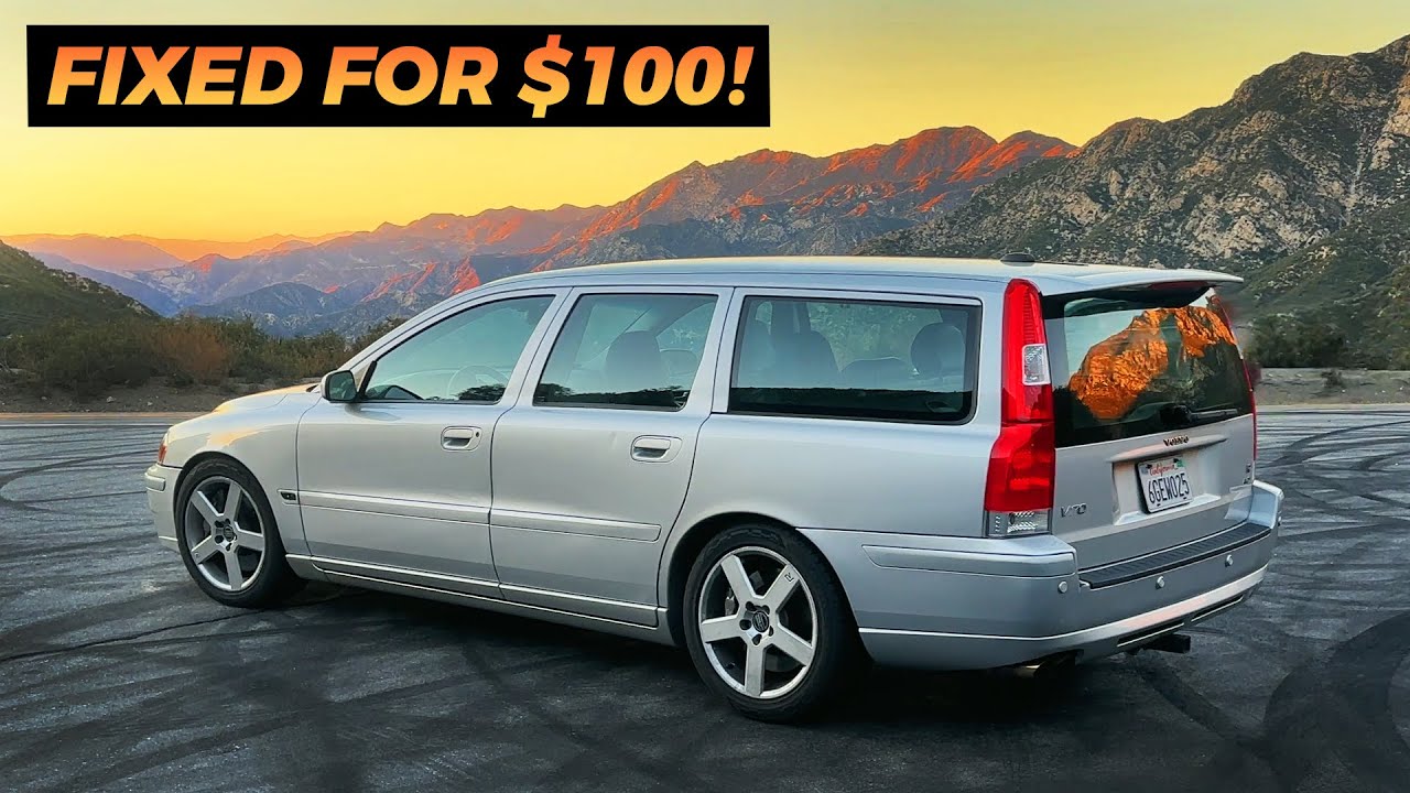 Я отремонтировал трансмиссию и полный привод своего Volvo V70R за 100 долларов