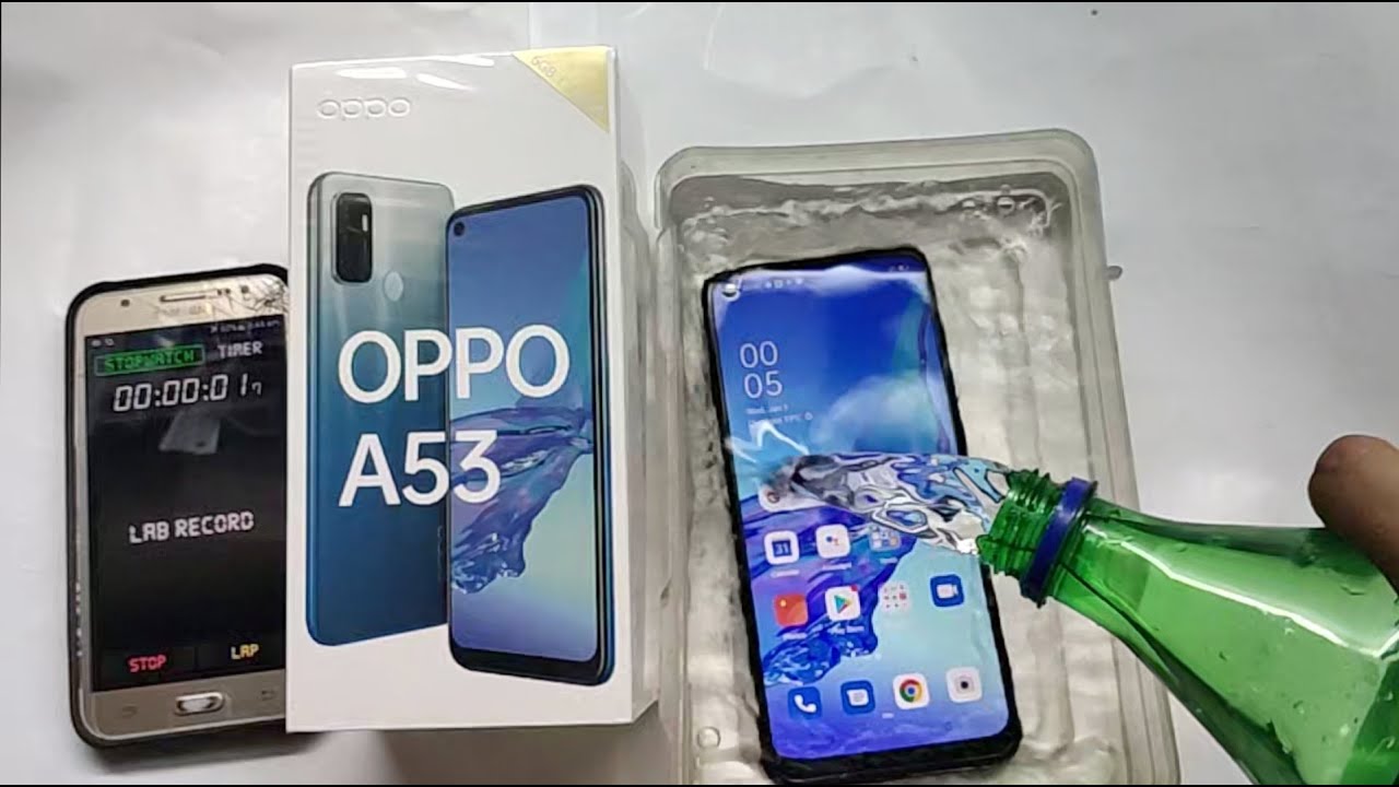 Oppo A53 Water Test. A53 Water Test