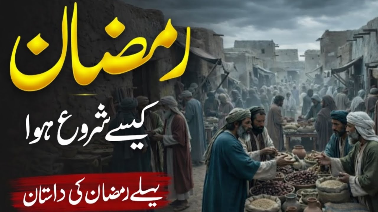 Ramzan Kaise Shuru Hua|How Did Ramadan Begin?|Islamic History |Almutahid Islamic