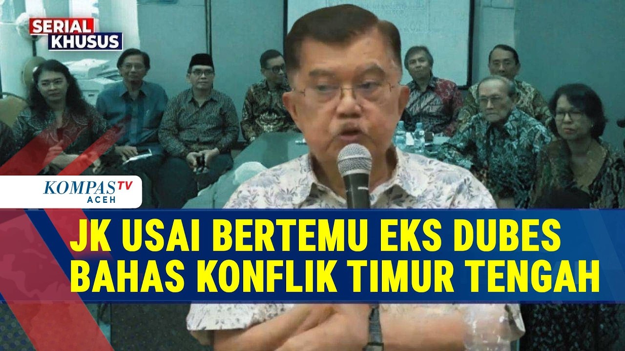 Jusuf Kalla Diskusikan Konflik Iran vs AS, Soroti Peran Perdamaian Indonesia