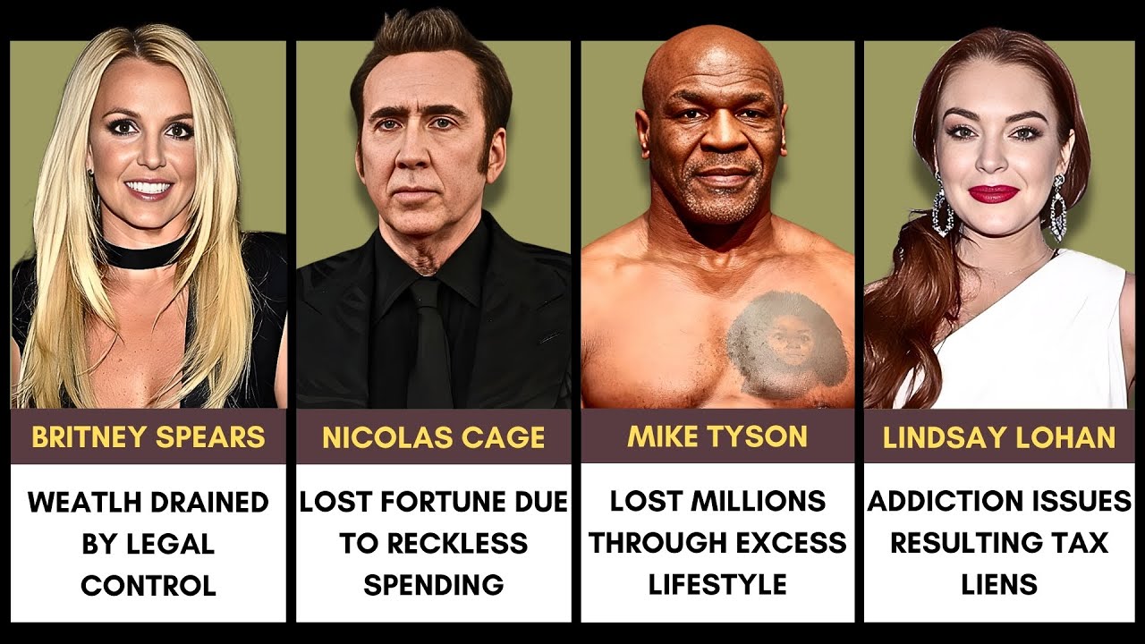 60 Famous Celebrities Battling Financial Crisis #hollywood 