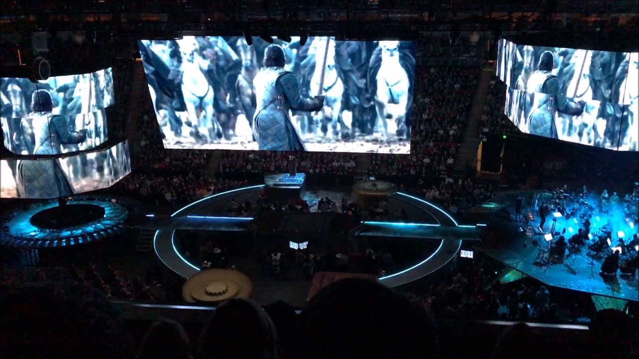 Game of Thrones live Orchestra tour - Seattle 3-31-17  Battle of the Bastards