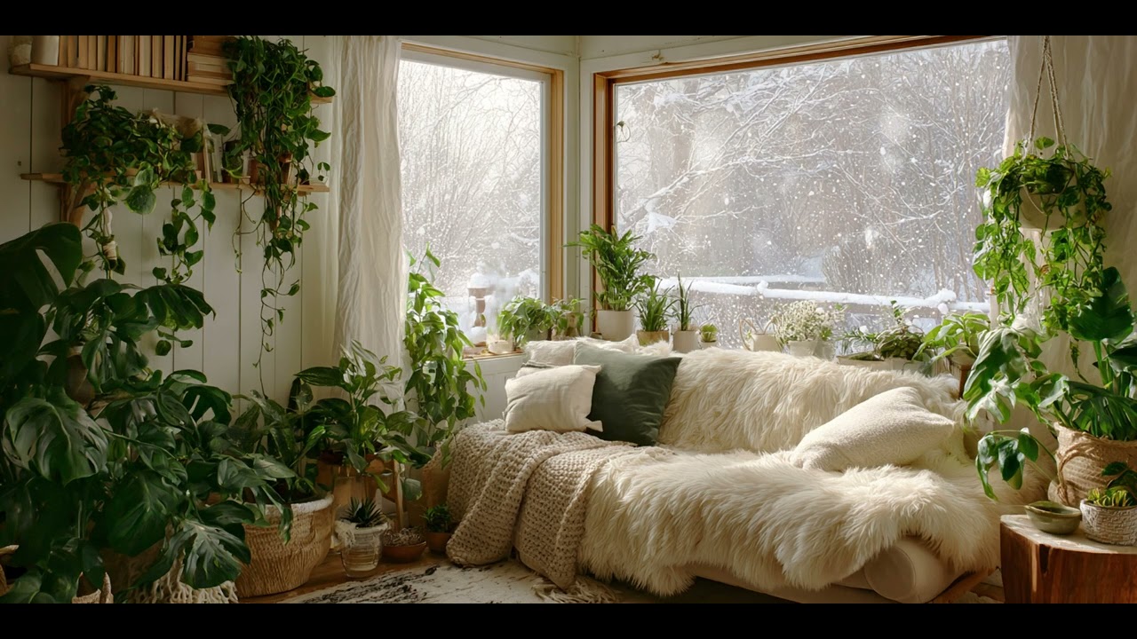 snowy window lofi❄️cozy beats for studying, relaxing & daydreaming 💭