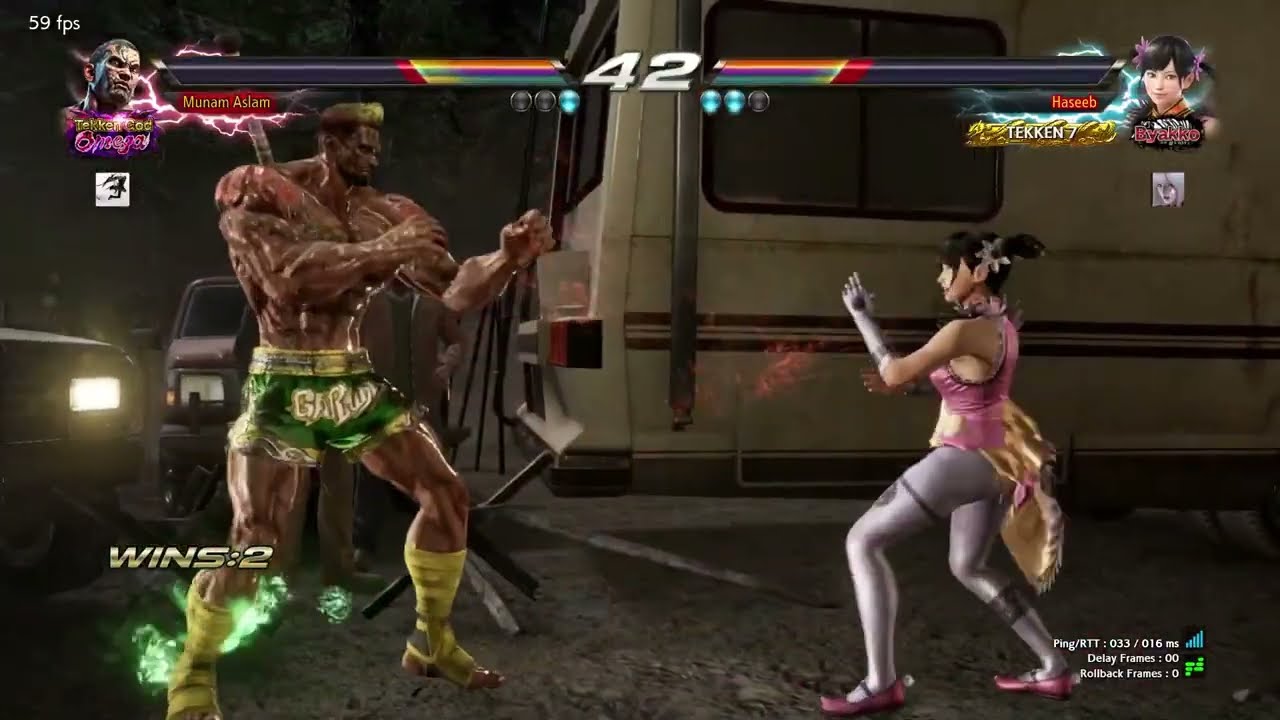 ФАХКУМРАМ ПРОТИВ СЯОЮ В TEKKEN 7 ОНЛАЙН
