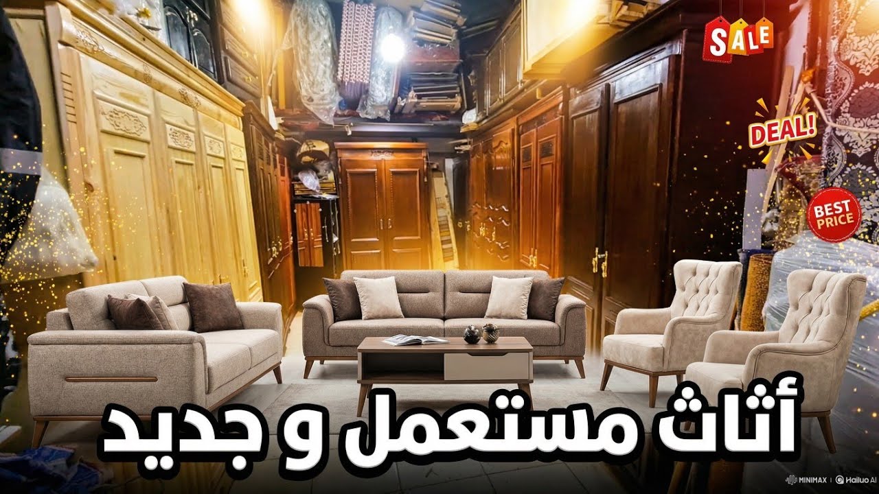 😱 كيف تفرش بيتك بأقل سعر؟ 🛋️ أثاث جديد ومستعمل 💸