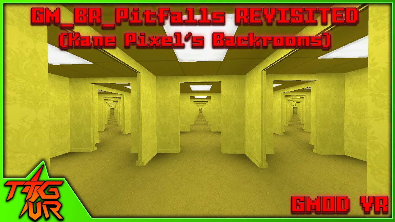 I Re-Entered Kane Pixel's Backrooms in VR... || GMOD VR: GM_BR_Pitfalls Revisited