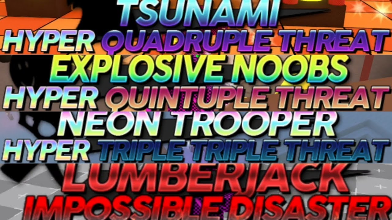 Roblox Survive The Disasters 2 Combo Disasters #3 (Hardcore)