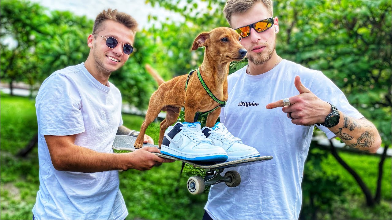 СТРИТ СКЕЙТБОРДИНГ ВО ВРЕМЯ ВОЙНЫ и МОИ НОВЫЕ NIKE SB DUNK LOW PRO!