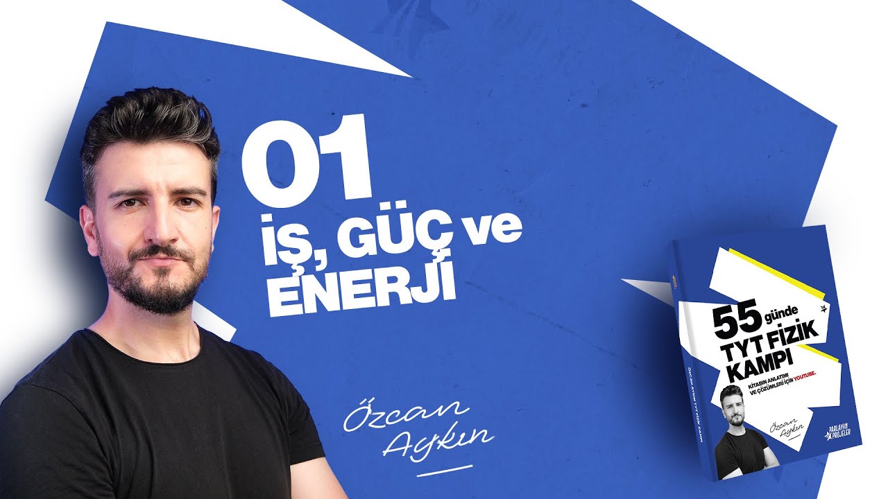 55 Günde TYT Fizik Kampı | 11. Gün | İş, Güç, Enerji - 1| İş Kavramı | 2026