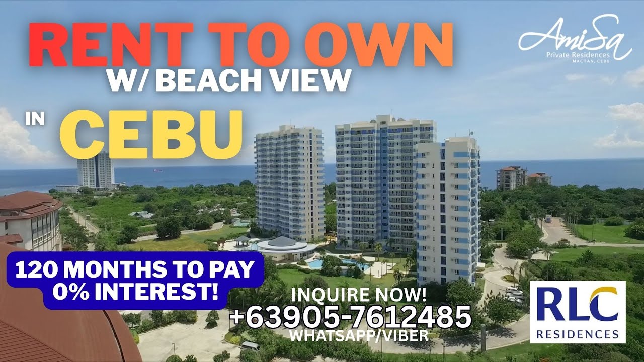 Rent To Own at Amisa Private Residences in Mactan,Cebu