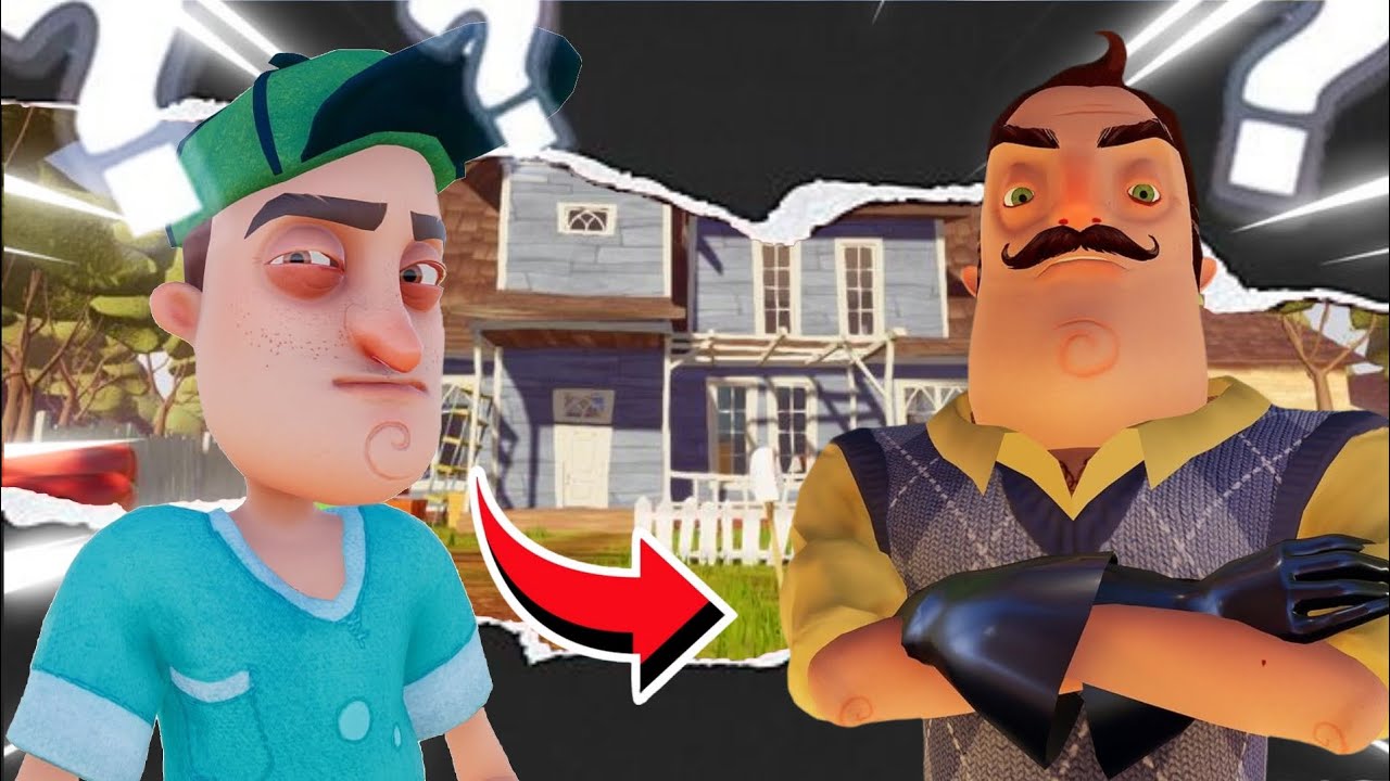 Gameplay (Hello Neighbor) tutorial Alpha 1