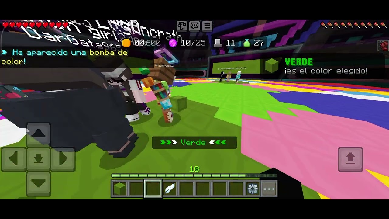 Minecraft the hive mini game :Block party