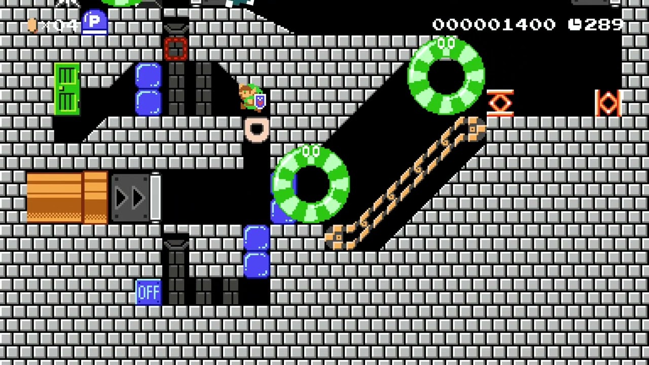 The Legend of Zelda: Lava castle by dude2332 🍄Super Mario Maker 2 ✹Switch✹ No Commentary #ctj