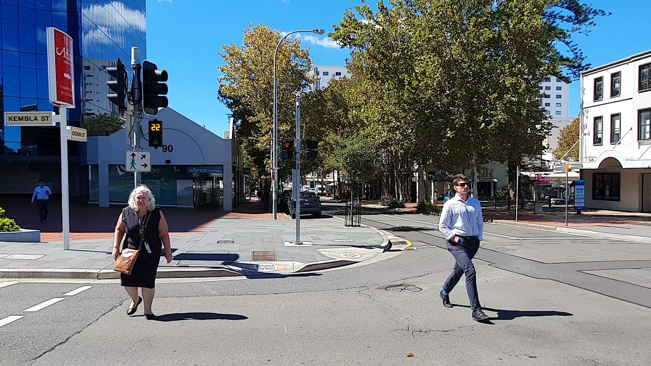 Walk on Crown St, Wollongong Central 4K ¤ Wollongong