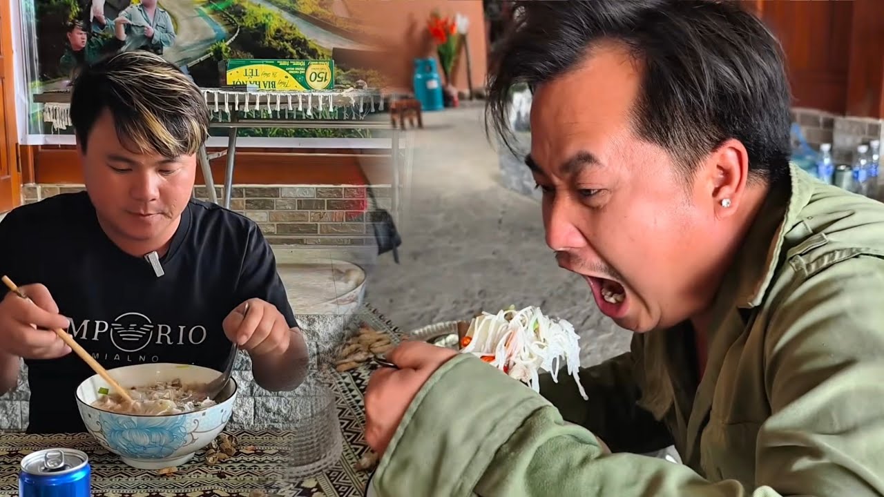 Tus neeg muaj Tsab pluag tuaj noj fawm nyab laj teb