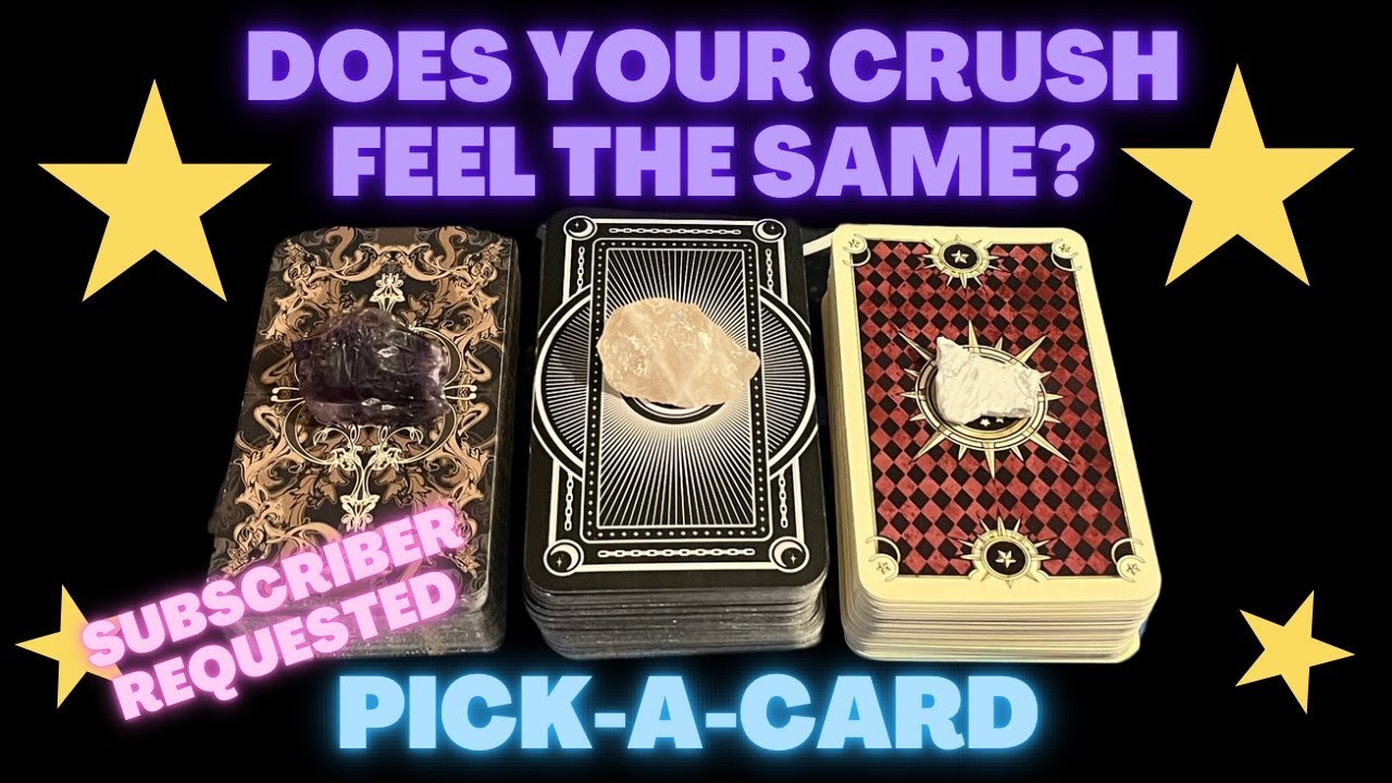 ❤️🔮Does your crush feel the same?❤️PICK-A-CARD✨🌙TIMELESS❤️LOVE READING#tarot #pickacard