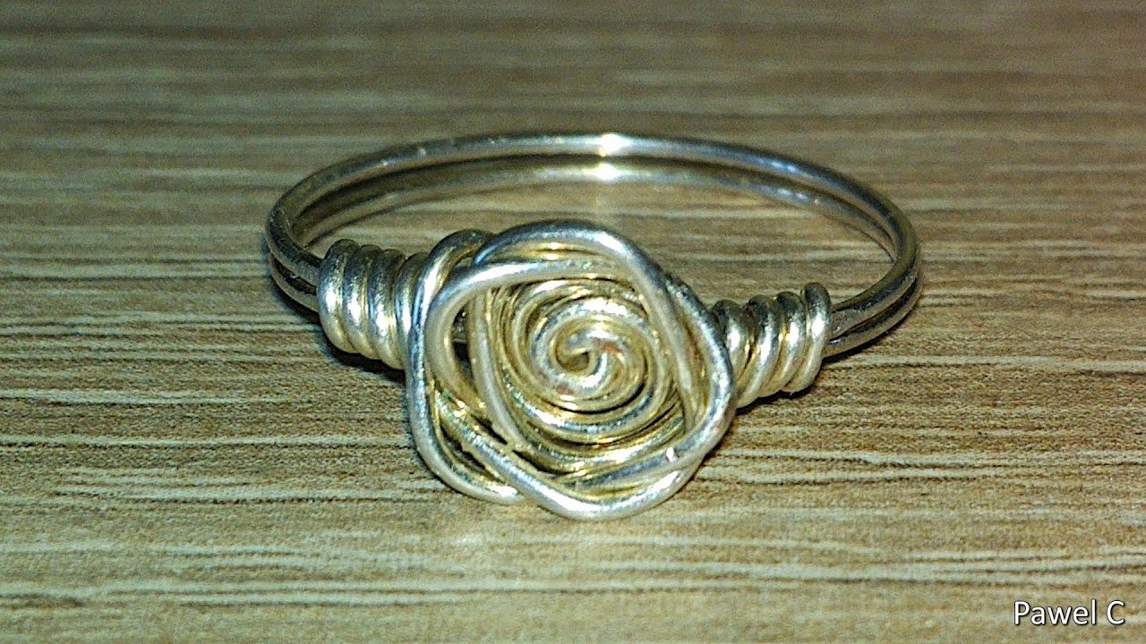 Wire  Rose Ring
