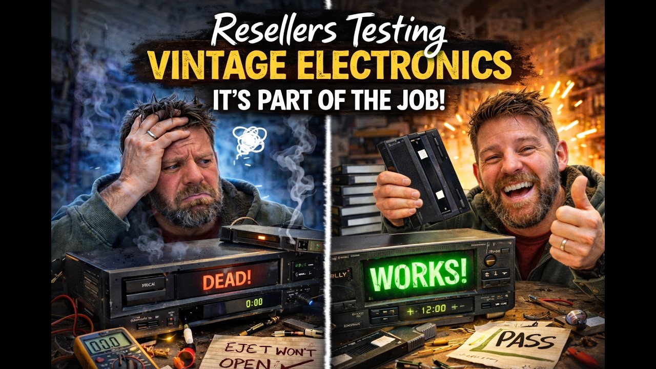 This Is Why Selling Vintage Electronics Can Really Suck